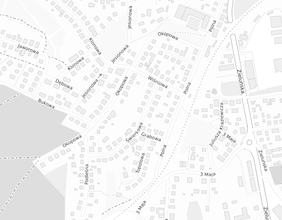 Mapa z adresem organizacji