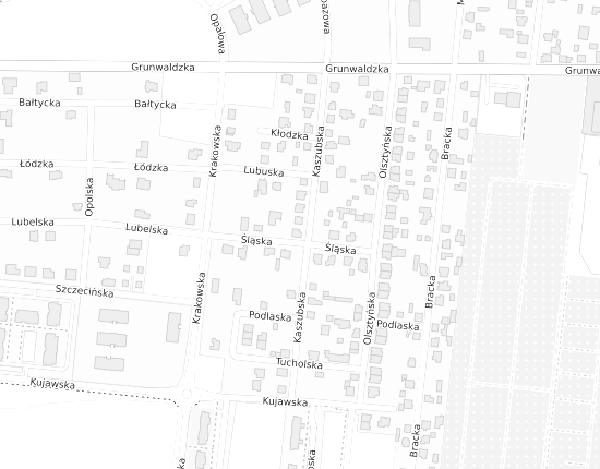 Mapa z adresem organizacji