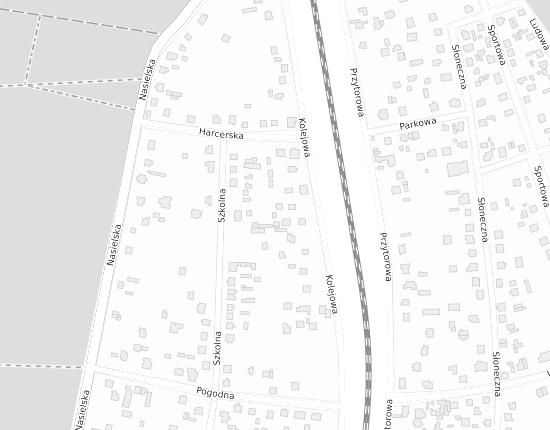 Mapa z adresem organizacji