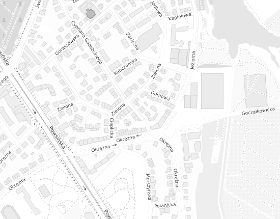 Mapa z adresem organizacji