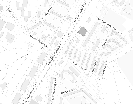 Mapa z adresem organizacji