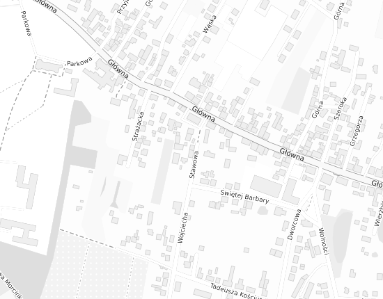 Mapa z adresem organizacji