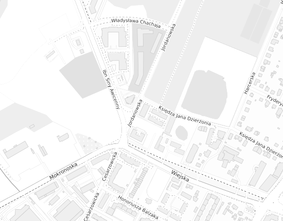 Mapa z adresem organizacji