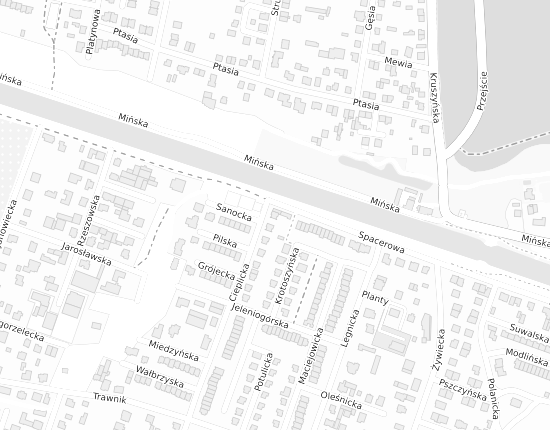 Mapa z adresem organizacji