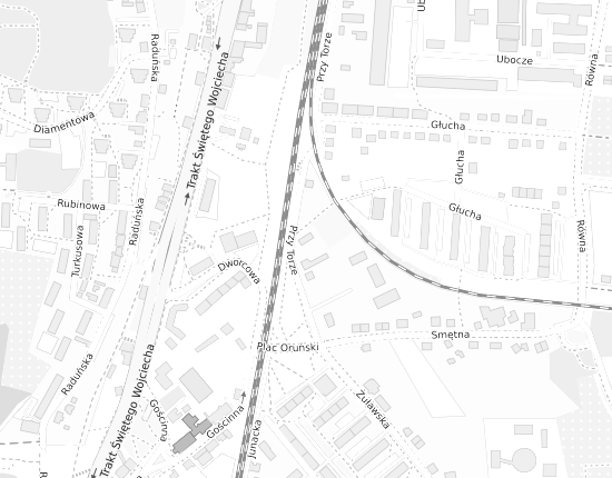 Mapa z adresem organizacji