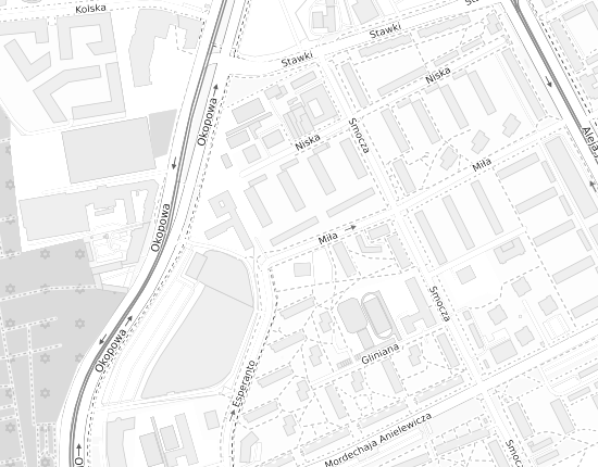 Mapa z adresem organizacji