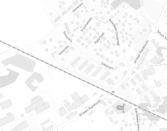 Mapa z adresem organizacji