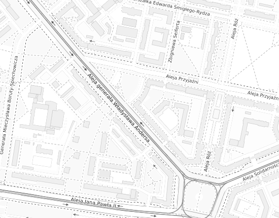 Mapa z adresem organizacji