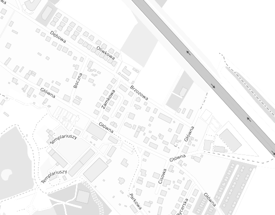 Mapa z adresem organizacji