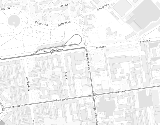 Mapa z adresem organizacji