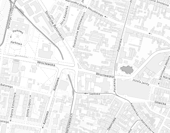 Mapa z adresem organizacji