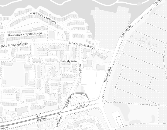 Mapa z adresem organizacji