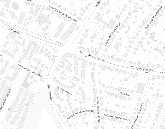 Mapa z adresem organizacji