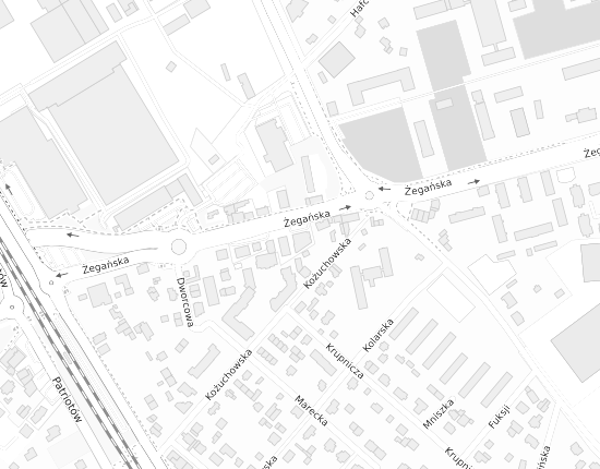Mapa z adresem organizacji