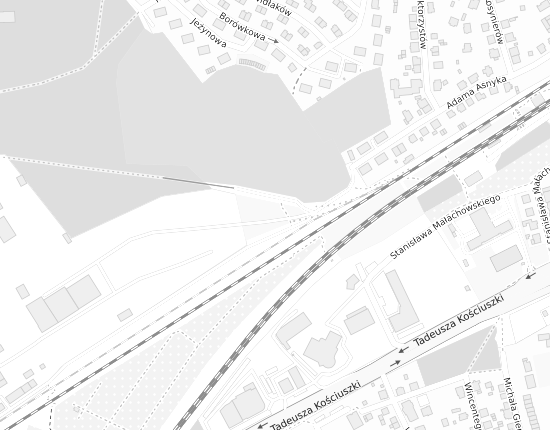 Mapa z adresem organizacji