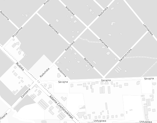 Mapa z adresem organizacji