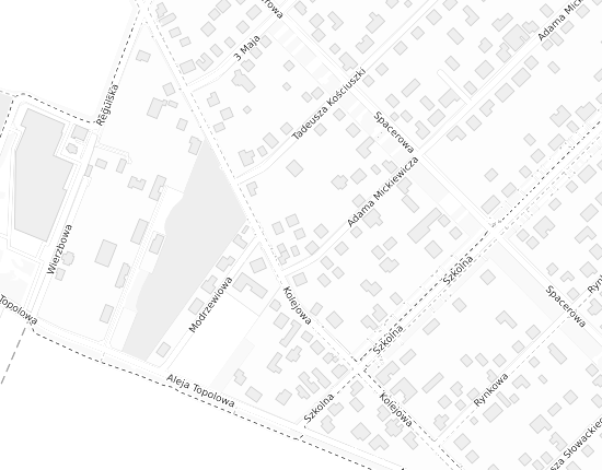 Mapa z adresem organizacji