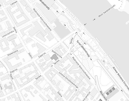 Mapa z adresem organizacji