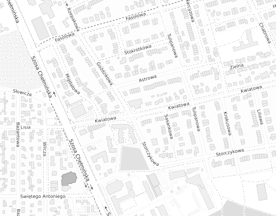 Mapa z adresem organizacji