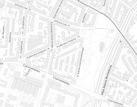 Mapa z adresem organizacji