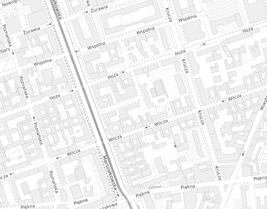 Mapa z adresem organizacji