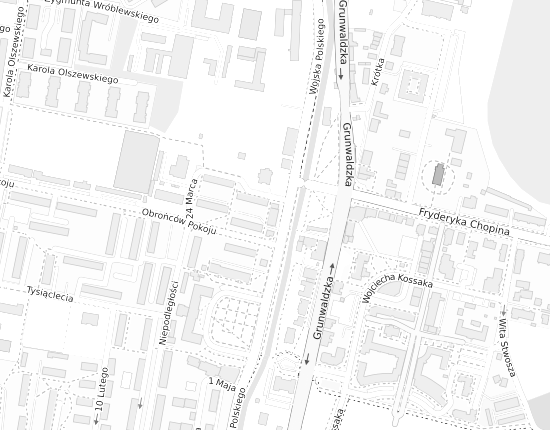 Mapa z adresem organizacji
