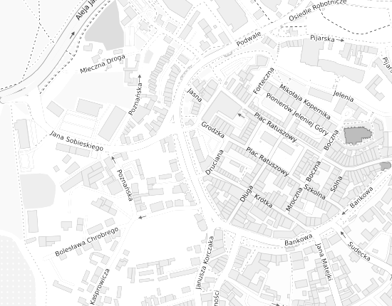 Mapa z adresem organizacji