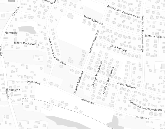 Mapa z adresem organizacji