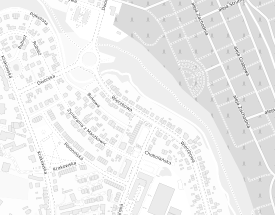 Mapa z adresem organizacji