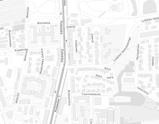 Mapa z adresem organizacji
