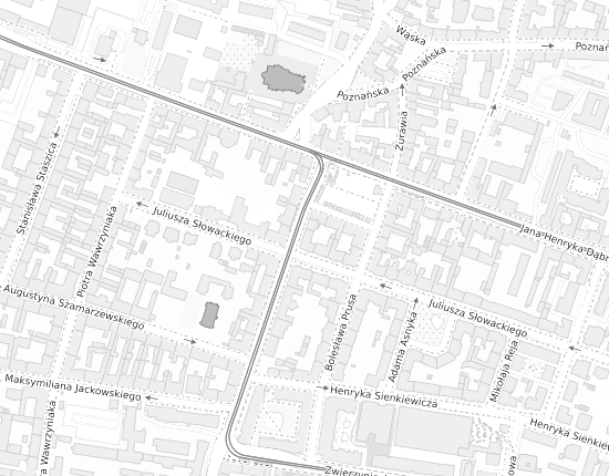 Mapa z adresem organizacji