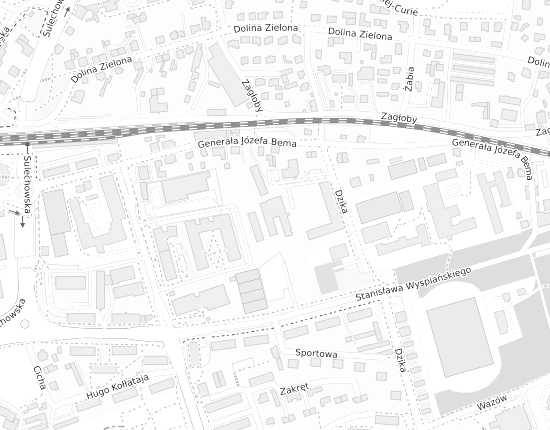 Mapa z adresem organizacji