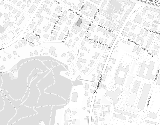 Mapa z adresem organizacji