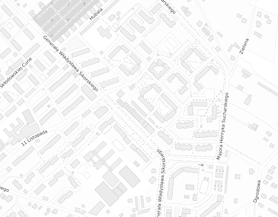 Mapa z adresem organizacji