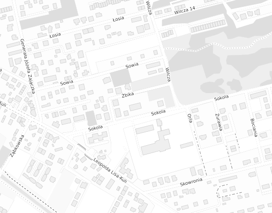 Mapa z adresem organizacji