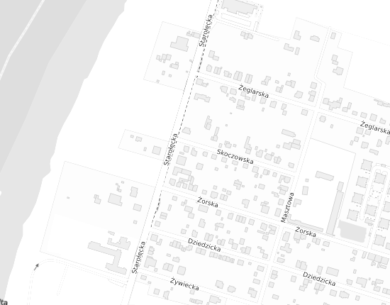 Mapa z adresem organizacji