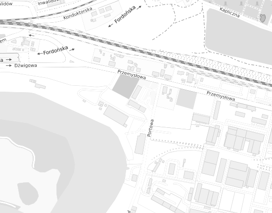Mapa z adresem organizacji