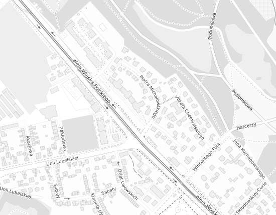 Mapa z adresem organizacji