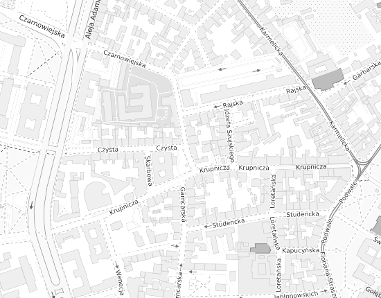 Mapa z adresem organizacji