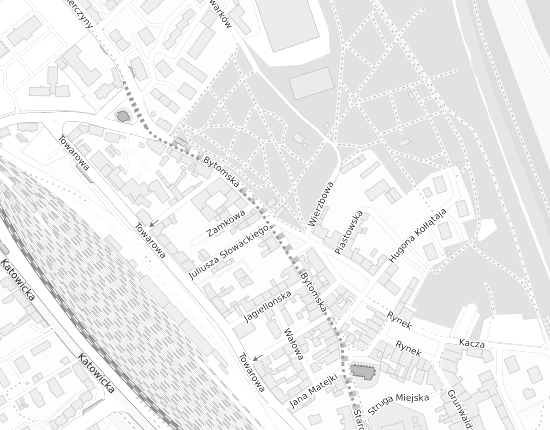 Mapa z adresem organizacji