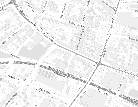 Mapa z adresem organizacji