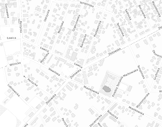 Mapa z adresem organizacji