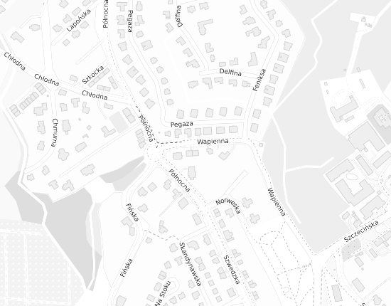 Mapa z adresem organizacji