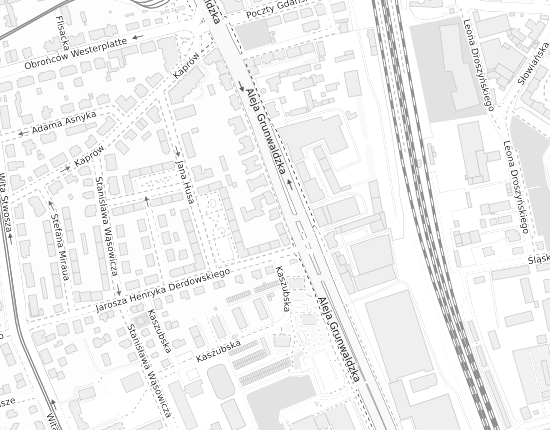 Mapa z adresem organizacji