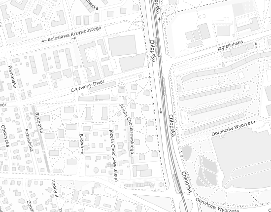 Mapa z adresem organizacji