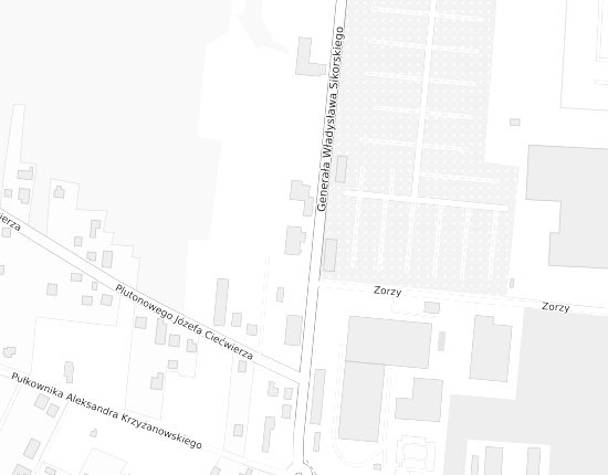 Mapa z adresem organizacji