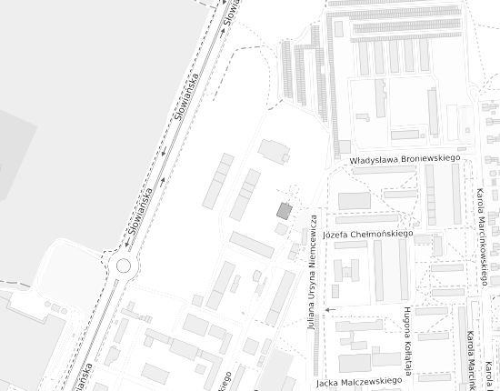 Mapa z adresem organizacji