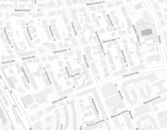 Mapa z adresem organizacji