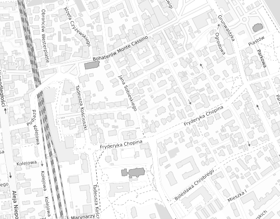 Mapa z adresem organizacji