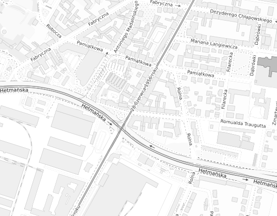 Mapa z adresem organizacji